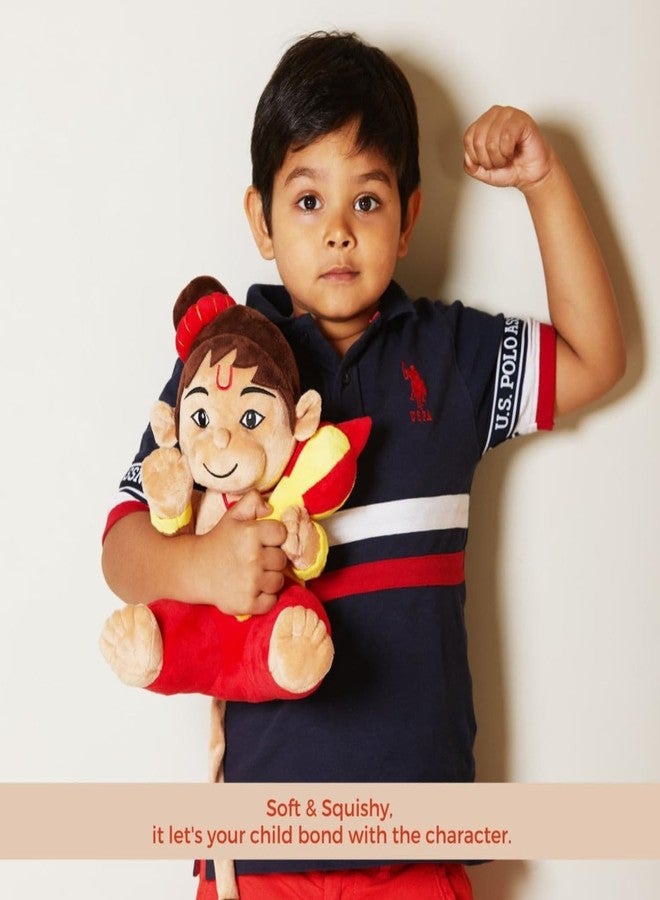 Panda's Box Mantra Chanting Musical Baby Hanuman Plush Toy | Best Gift for Kids - Image 5